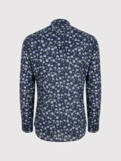 Pako Lorente Koszula P25WF-1X-041 Granatowy Slim Fit