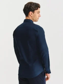 Pako Lorente Koszula P25WF-1X-011 Granatowy Slim Fit