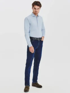 Pako Lorente Koszula P25WF-1X-015 Niebieski Slim Fit