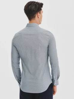 Pako Lorente Koszula P25WF-1X-023 Niebieski Slim Fit