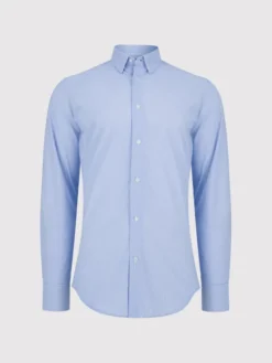 Pako Lorente Koszula P25WF-1X-051 Niebieski Slim Fit