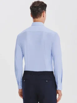 Pako Lorente Koszula P25WF-1X-051 Niebieski Slim Fit