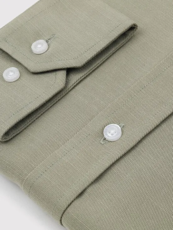 Pako Lorente Koszula P26WF-1X-026 Zielony Slim Fit
