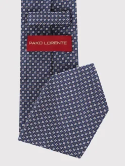 Pako Lorente Krawat P26SP-KX-020 Granatowy