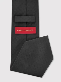 Pako Lorente Krawat P25WF-KX-001 Czarny