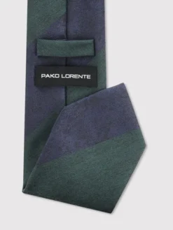 Pako Lorente Krawat P25WF-KX-019 Granatowy