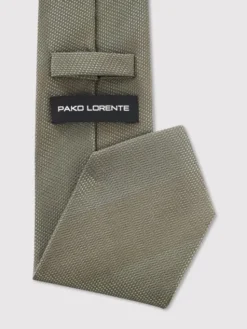 Pako Lorente Krawat P25WF-KX-021 Zielony