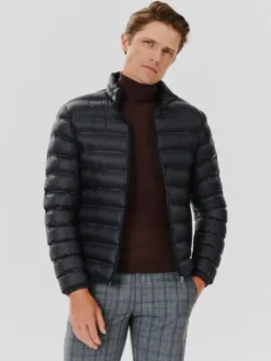 Pako Lorente Kurtka przejściowa P24WF-5X-001 Czarny Classic Fit