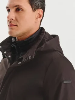 Pako Lorente Kurtka przejściowa P25WF-5X-005 Brązowy Classic Fit