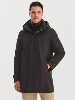 Pako Lorente Kurtka przejściowa P25WF-5X-005 Brązowy Classic Fit