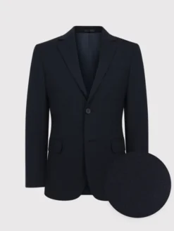 Pako Lorente Marynarka P000B-3G-008 Granatowy Super Slim Fit
