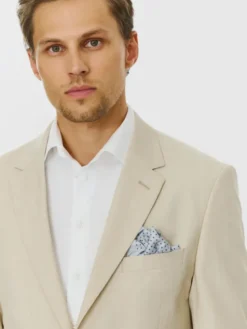 Pako Lorente Marynarka P24SF-3G-004 Beżowy Slim Fit
