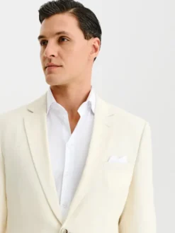 Pako Lorente Marynarka P25SF-3G-015 Beżowy Slim Fit