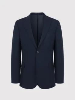 Pako Lorente Marynarka P23SF-3G-012 Granatowy Slim Fit