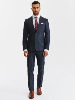Pako Lorente Marynarka P23SF-3G-002 Granatowy Slim Fit