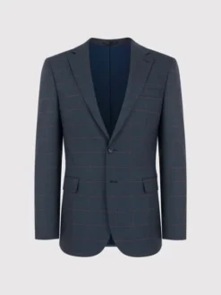 Pako Lorente Marynarka P23SF-3G-002 Granatowy Slim Fit