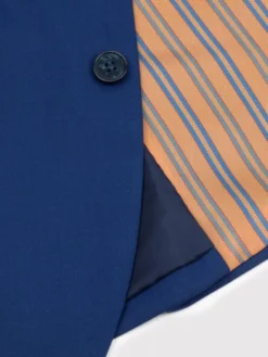 Pako Lorente Marynarka P22SF-3G-019 Granatowy Slim Fit