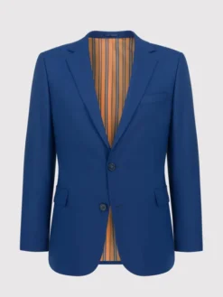 Pako Lorente Marynarka P22SF-3G-019 Granatowy Slim Fit