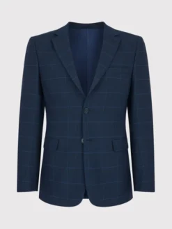 Pako Lorente Marynarka P22SF-3G-014 Granatowy Slim Fit