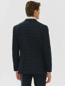Pako Lorente Marynarka P24SF-3G-001 Granatowy Slim Fit