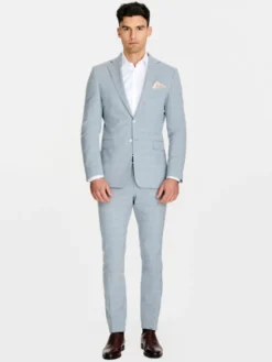 Pako Lorente Marynarka P26SF-3G-041 Niebieski Slim Fit