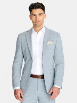 Pako Lorente Marynarka P26SF-3G-041 Niebieski Slim Fit