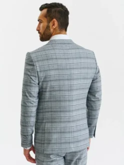 Pako Lorente Marynarka P23SF-3G-032 Szary Slim Fit