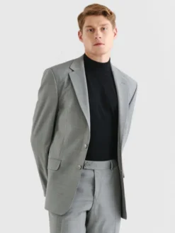 Pako Lorente Marynarka P23SF-3G-011 Szary Slim Fit