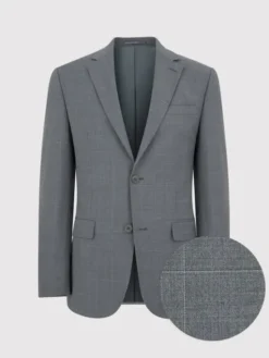 Pako Lorente Marynarka P24SF-3G-007 Szary Super Slim Fit