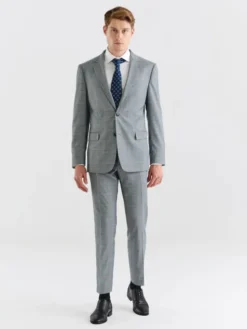 Pako Lorente Marynarka P23SF-3G-025 Szary Slim Fit