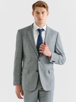Pako Lorente Marynarka P23SF-3G-025 Szary Slim Fit