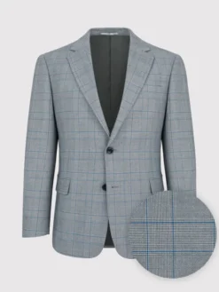 Pako Lorente Marynarka P23SF-3G-025 Szary Slim Fit