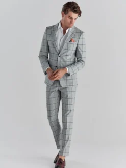 Pako Lorente Marynarka P22SF-3G-010 Szary Slim Fit