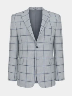 Pako Lorente Marynarka P22SF-3G-010 Szary Slim Fit