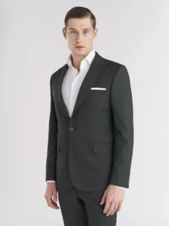 Pako Lorente Marynarka P24SF-3G-019 Zielony Slim Fit