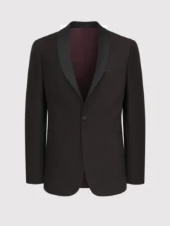 Pako Lorente Marynarka P24SF-3S-005 Bordowy Slim Fit