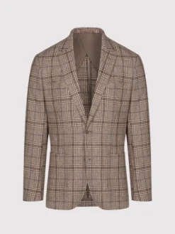 Pako Lorente Marynarka P26SF-3X-021 Brązowy Slim Fit