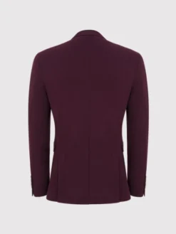Pako Lorente Marynarka P25SF-3X-011 Bordowy Slim Fit