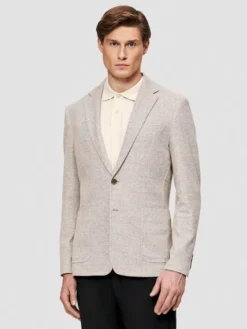 Pako Lorente Marynarka P26SF-3X-004 Beżowy Slim Fit
