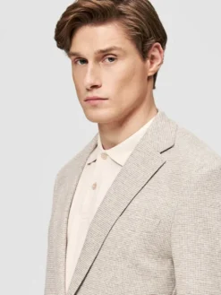 Pako Lorente Marynarka P26SF-3X-004 Beżowy Slim Fit