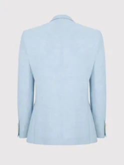 Pako Lorente Marynarka P24SF-3X-020 Błękitny Slim Fit