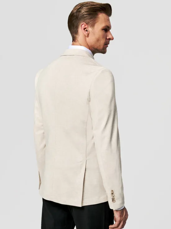 Pako Lorente Marynarka P26SF-3X-006 Beżowy Slim Fit