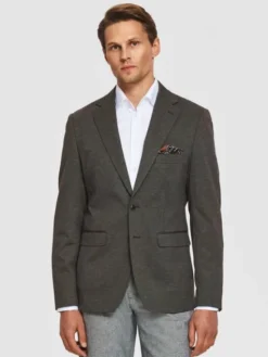 Pako Lorente Marynarka P26SF-3X-006 Brązowy Slim Fit