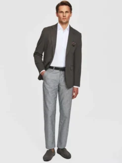 Pako Lorente Marynarka P26SF-3X-006 Brązowy Slim Fit