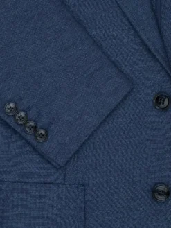 Pako Lorente Marynarka P25SF-3X-005 Granatowy Slim Fit