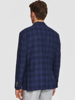 Pako Lorente Marynarka P26SF-3X-022 Granatowy Slim Fit