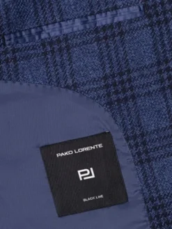 Pako Lorente Marynarka P26SF-3X-022 Granatowy Slim Fit