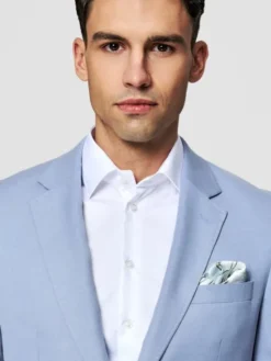 Pako Lorente Marynarka P26SF-3X-010 Niebieski Slim Fit