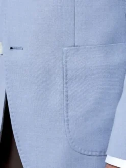 Pako Lorente Marynarka P26SF-3X-010 Niebieski Slim Fit