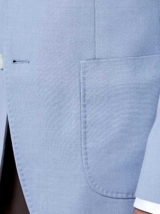 Pako Lorente Marynarka P26SF-3X-010 Niebieski Slim Fit